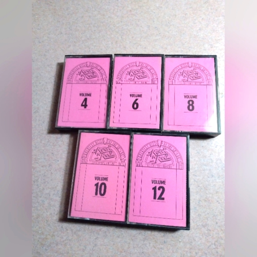 Oldies rock cassettes